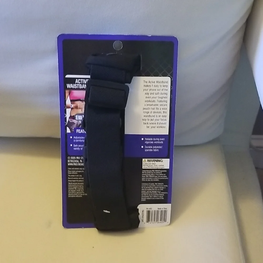 Black Cell Phone Holster with Adjustable Strap for Secure Fit